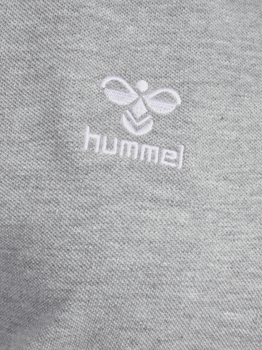 hmlGO 2.0 POLO WOMAN, GREY MELANGE hmlGO 2.0 POLO WOMAN, GREY MELANGE, packshot