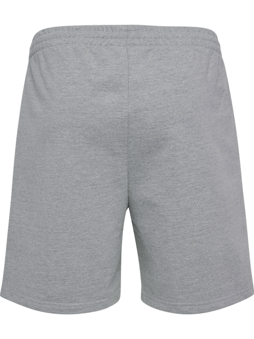 hmlGO 2.0 SWEATSHORTS, GREY MELANGE, packshot