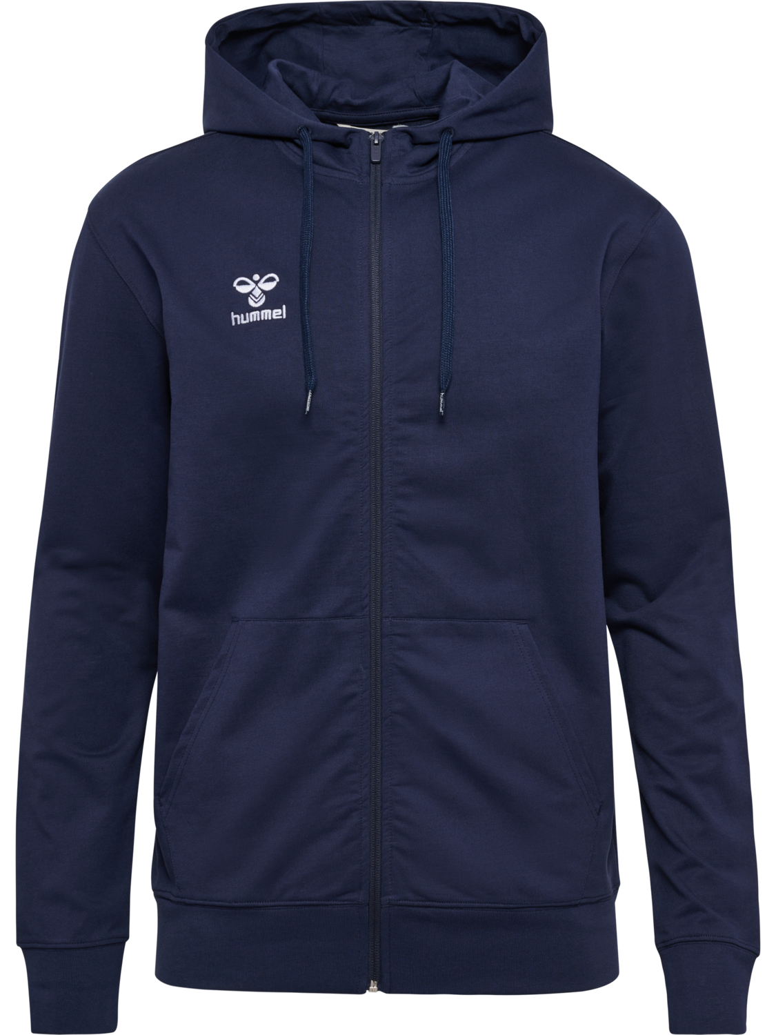 hmlGO 2.0 ZIP HOODIE, MARINE, packshot