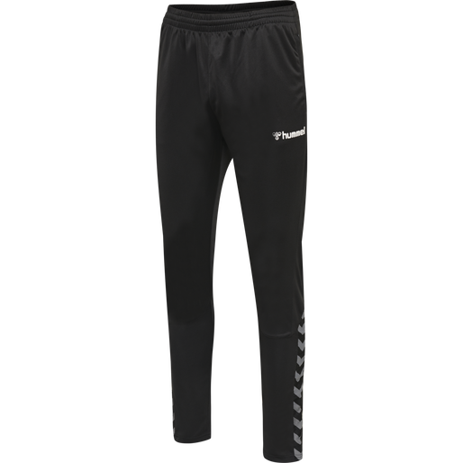 hmlAUTHENTIC TRAINING PANT, BLACK/WHITE, packshot
