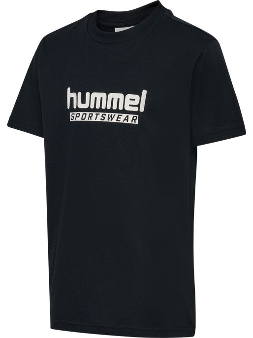 hmlJR BASE T-SHIRT S/S, BLACK, packshot