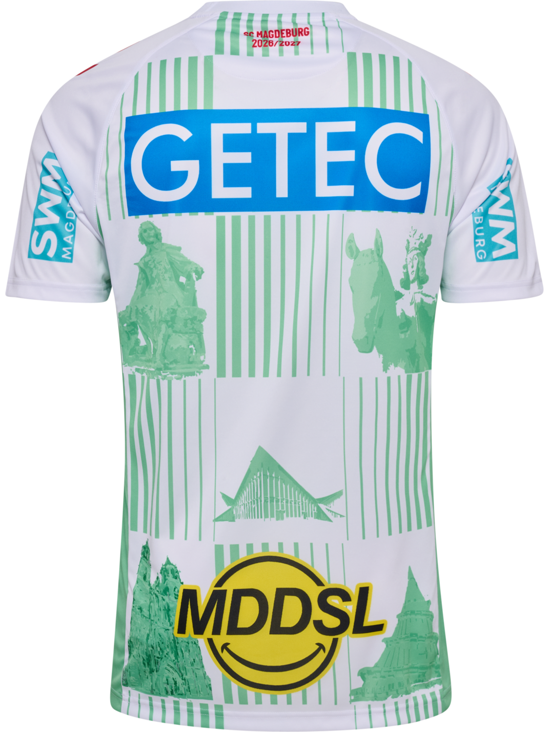 SCM 26/27 BL AWAY JERSEY S/S, WHITE, packshot
