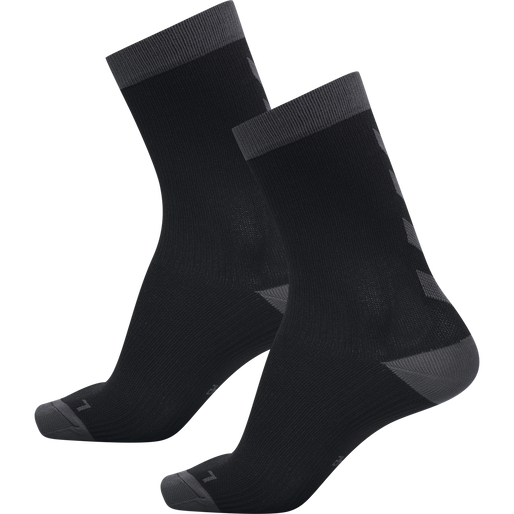 ELEMENT INDOOR SPORT SOCK 2 PACK, BLACK, packshot