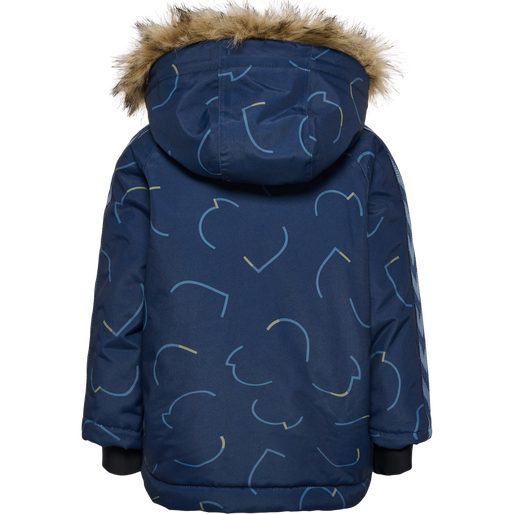 hmlJESSIE TEX JACKET, BLACK IRIS hmlJESSIE TEX JACKET, BLACK IRIS, packshot