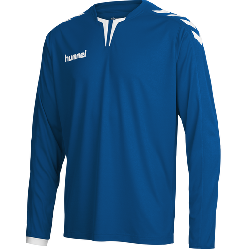 CORE LS POLY JERSEY, TRUE BLUE PR, packshot