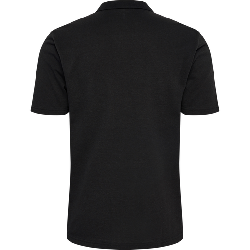 nwlLEA COTTON POLO MEN, BLACK, packshot