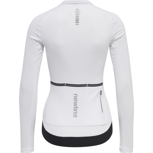 WOMENS CORE BIKE L/S JERSEY, WHITE WOMENS CORE BIKE L/S JERSEY, WHITE, packshot