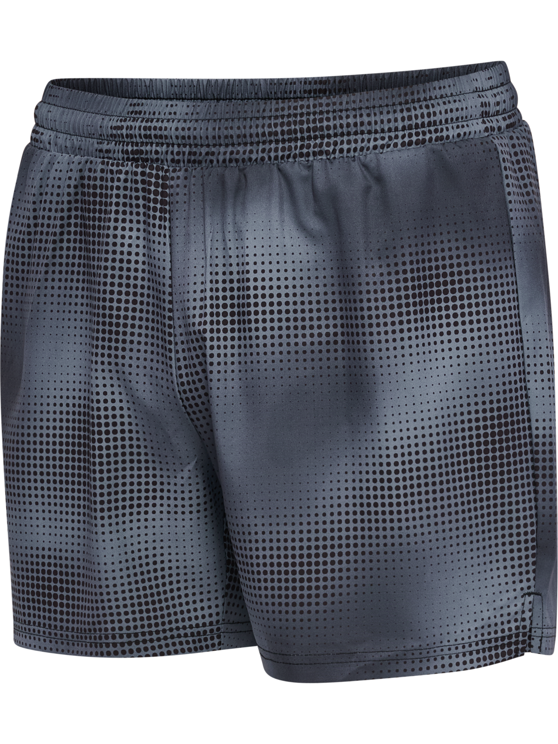 nwlSTRIDE AOP 5inch SHORTS, BLACK, packshot