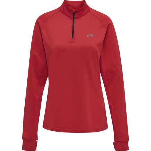 WOMEN'S CORE MIDLAYER, TANGO RED, packshot