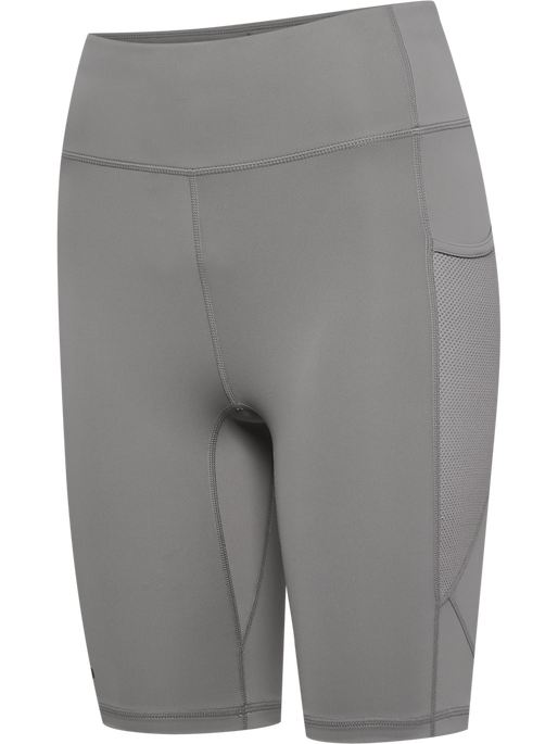 nwlRACE HW POCKET W SHORT TIGHTS, TITANIUM, packshot