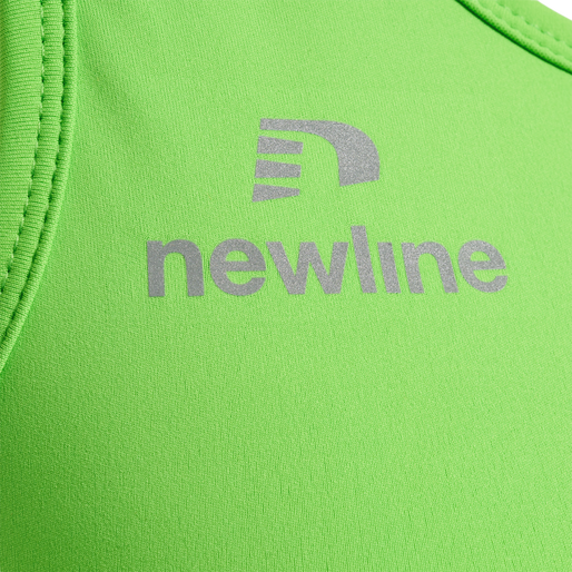 WOMEN'S ATHLETIC TOP, GREEN FLASH, packshot