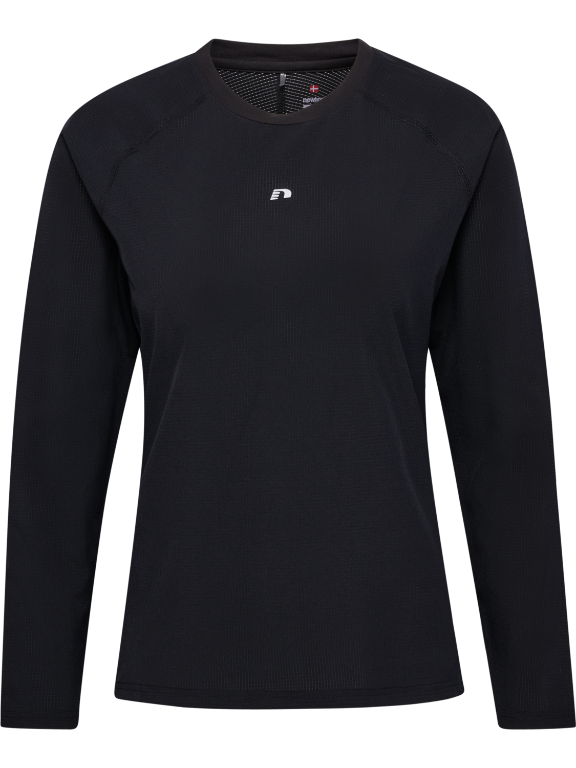 nwlBREATHE W T-SHIRT L/S, BLACK, packshot