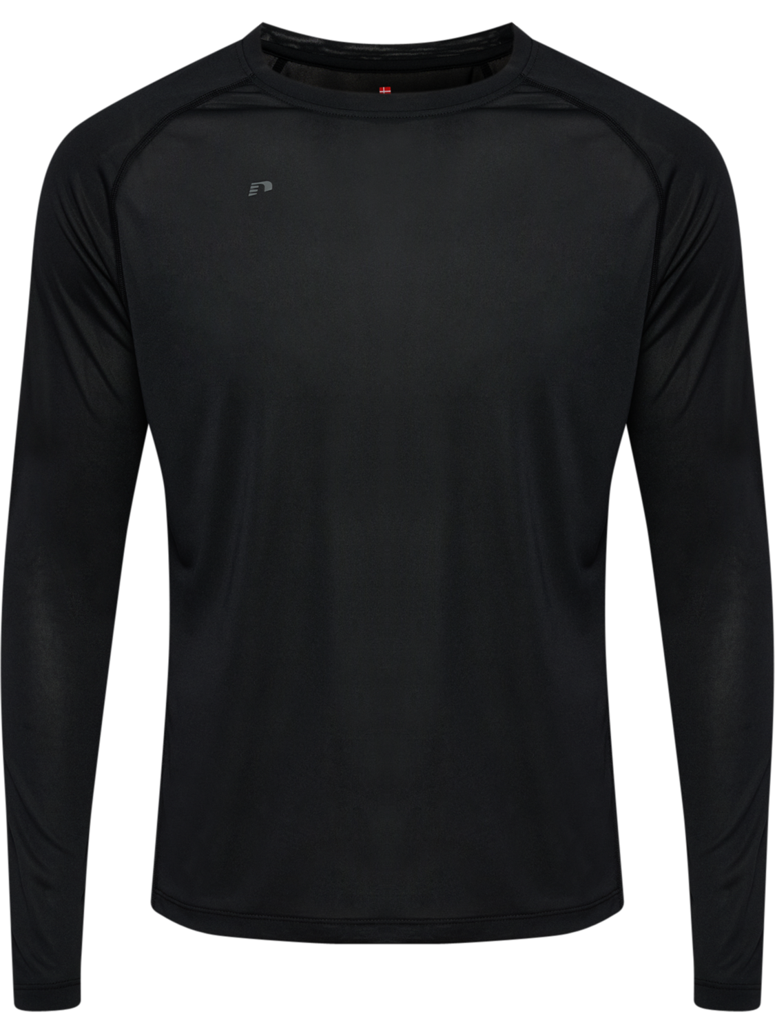 nwlBEAT T-SHIRT L/S, BLACK, packshot