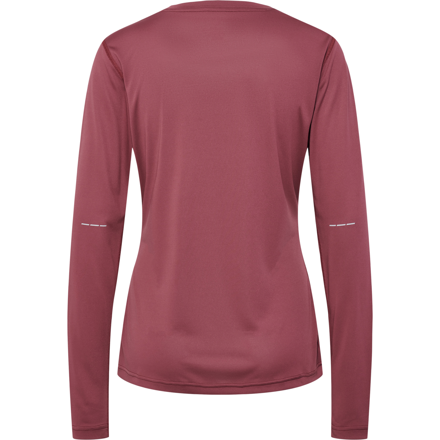 nwlBEAT LS TEE WOMAN, MAROON, packshot