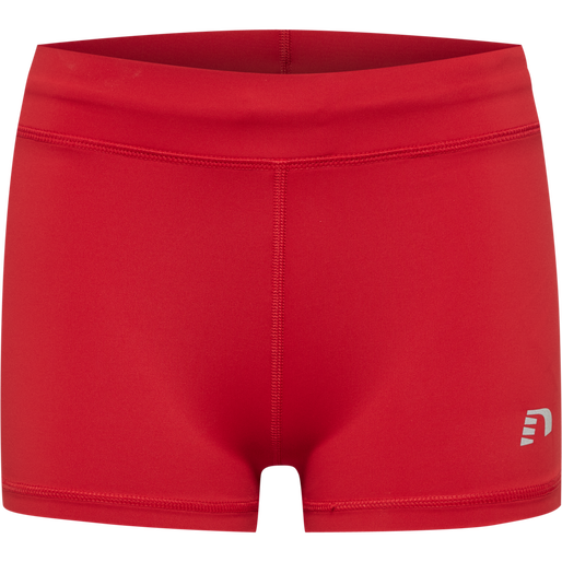 WOMEN CORE ATHLETIC HOTPANTS, TANGO RED, packshot