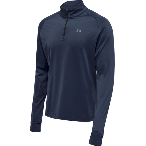 MEN'S CORE MIDLAYER, BLACK IRIS, packshot