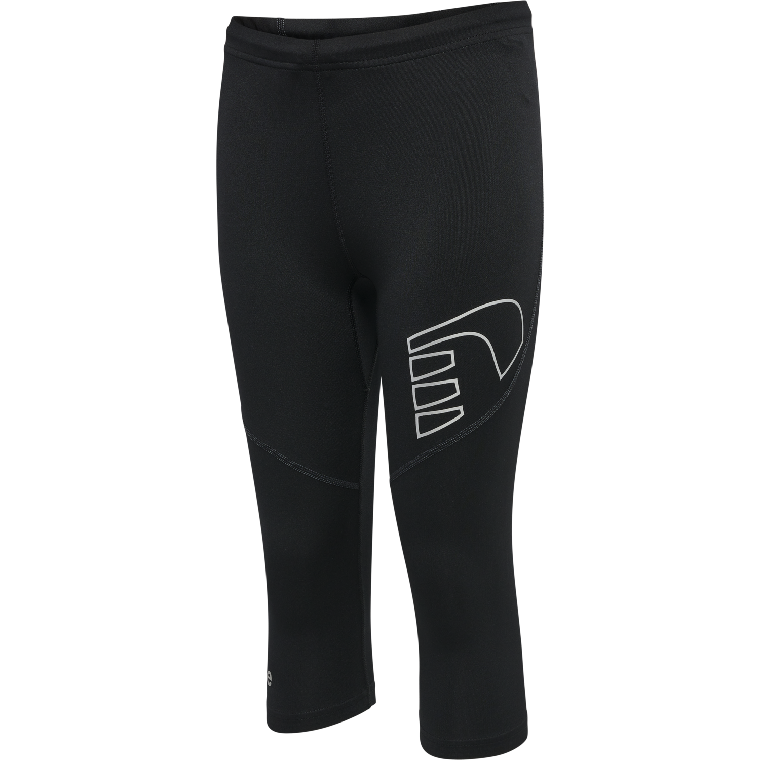 CORE KNEE TIGHTS KIDS, BLACK/FIESTA_CAZOO, packshot