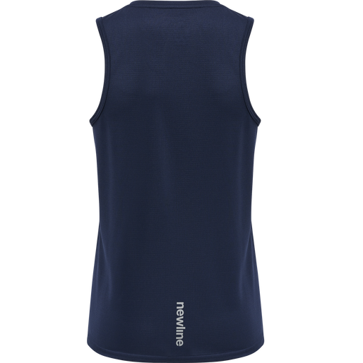 KIDS CORE RUNNING SINGLET, BLACK IRIS, packshot