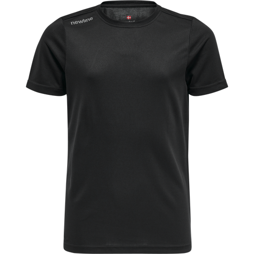 KIDS CORE FUNCTIONAL T-SHIRT S/S, BLACK KIDS CORE FUNCTIONAL T-SHIRT S/S, BLACK, packshot