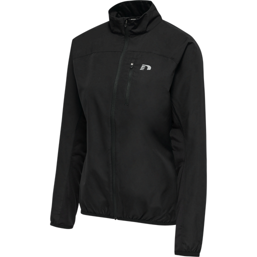 WOMEN'S CORE JACKET, BLACK, packshot