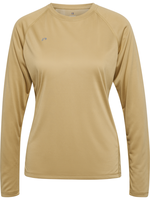 nwlBEAT W T-SHIRT L/S, ANTELOPE, packshot