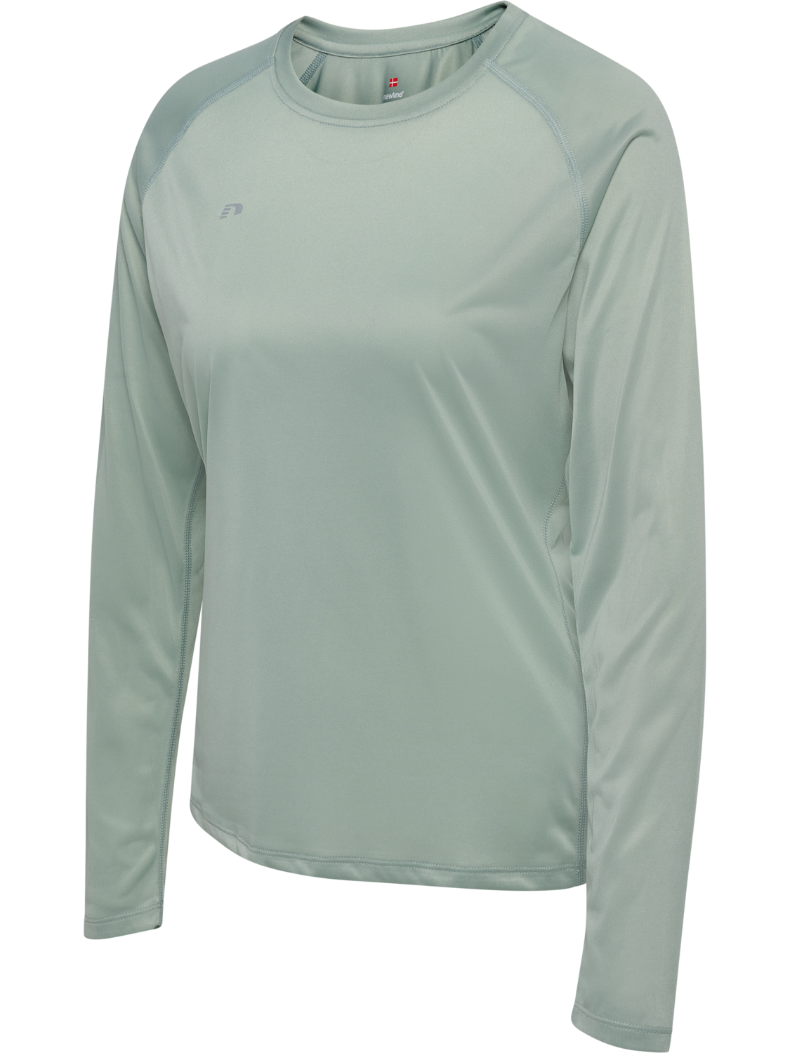 nwlBEAT W T-SHIRT L/S, GREEN MILIEU, packshot