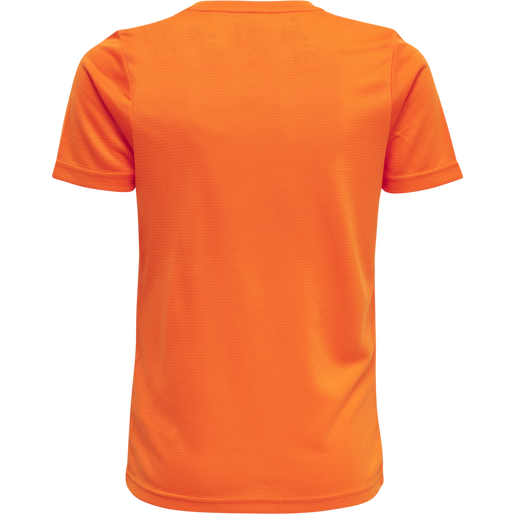 KIDS CORE FUNCTIONAL T-SHIRT S/S, ORANGE TIGER, packshot
