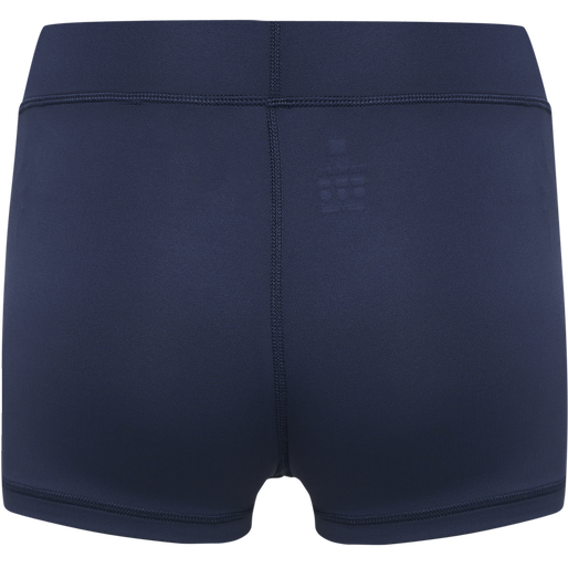 WOMEN CORE ATHLETIC HOTPANTS, BLACK IRIS, packshot