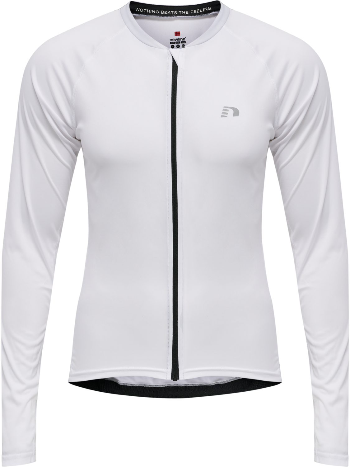 MENS CORE BIKE L/S JERSEY, WHITE, packshot