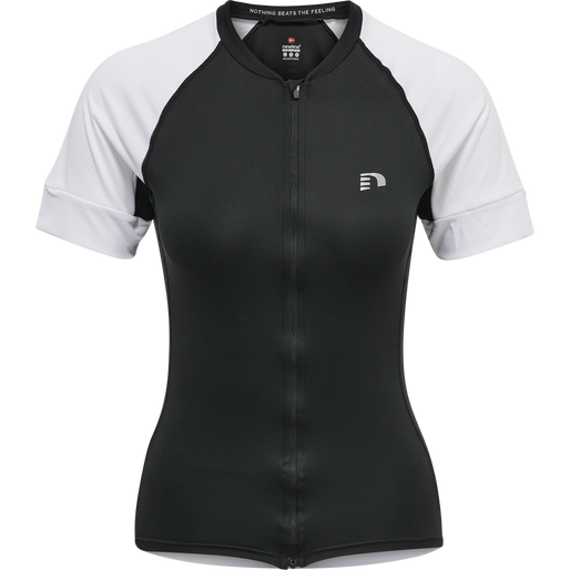 WOMENS CORE BIKE JERSEY, BLACK, packshot