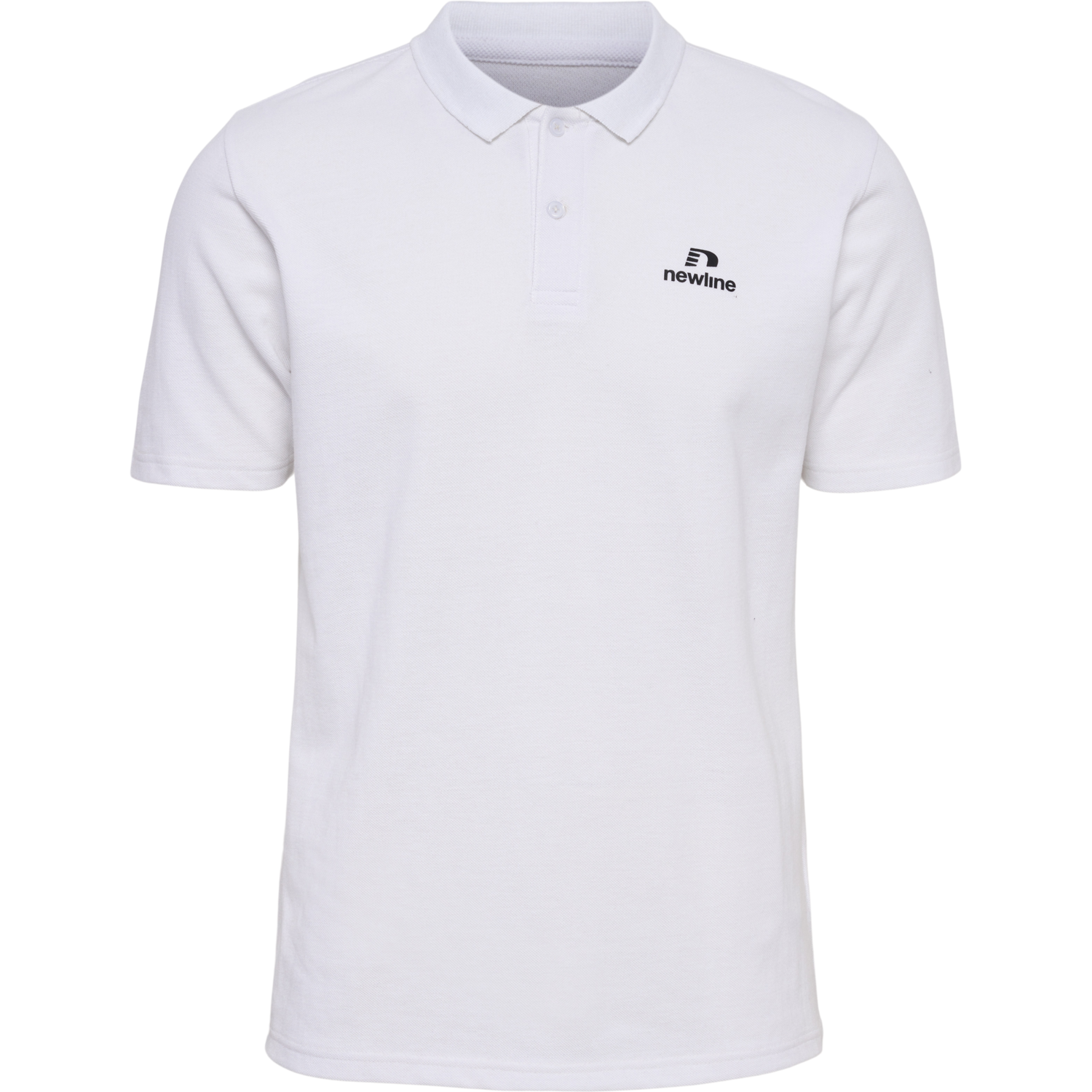 nwlLEA COTTON POLO MEN, WHITE, packshot