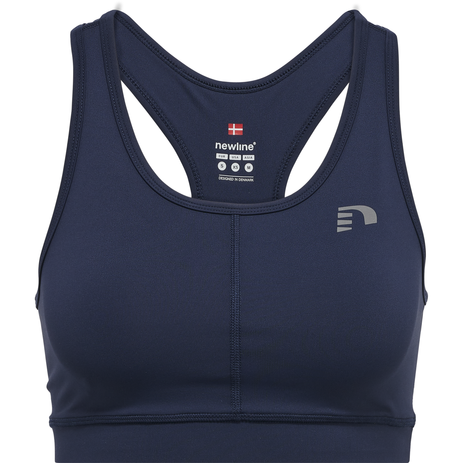 WOMEN CORE ATHLETIC TOP, BLACK IRIS, packshot