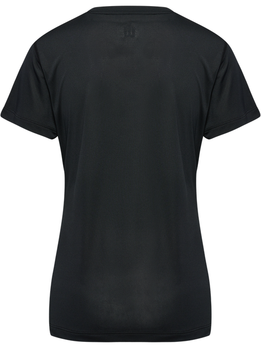 nwlBEAT T-SHIRT W, BLACK, packshot