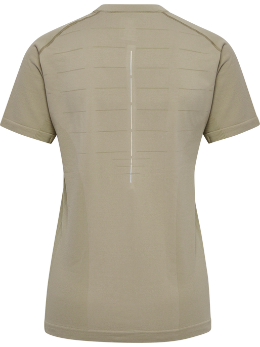 nwlPACE SEAMLESS TEE WOMAN, SILVER SAGE nwlPACE SEAMLESS TEE WOMAN, SILVER SAGE, packshot