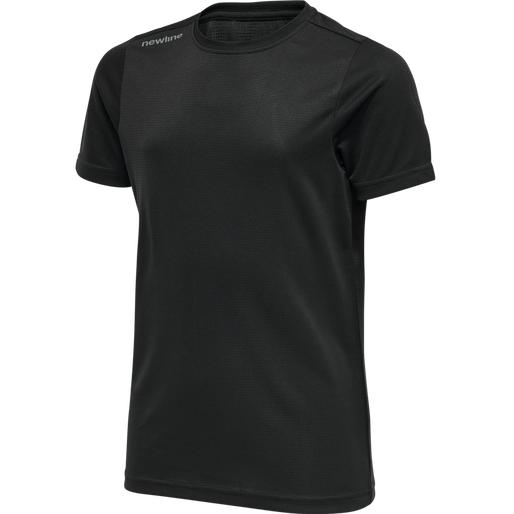 KIDS CORE FUNCTIONAL T-SHIRT S/S, BLACK KIDS CORE FUNCTIONAL T-SHIRT S/S, BLACK, packshot