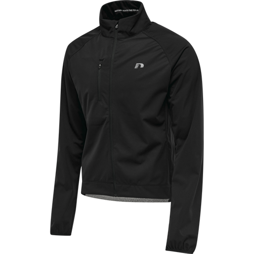 MENS CORE BIKE THERMAL JACKET, BLACK, packshot