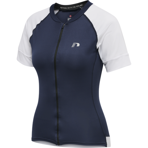 WOMENS CORE BIKE JERSEY, BLACK IRIS, packshot