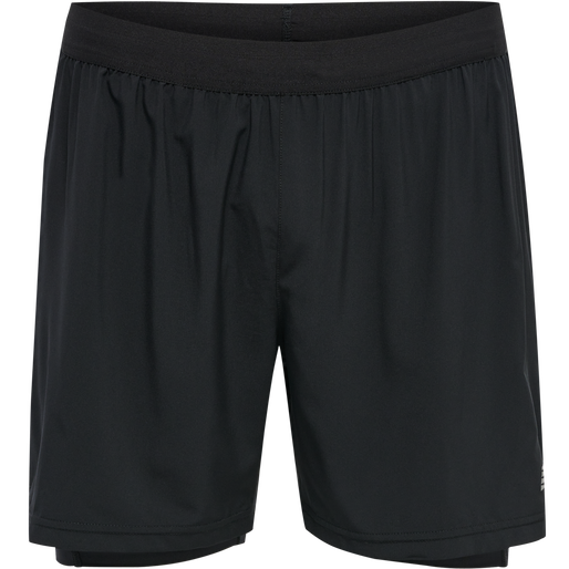 MEN'S CORE 2-IN-1 SHORTS, BLACK, packshot
