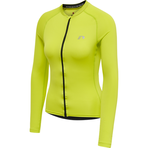 WOMENS CORE BIKE L/S JERSEY, EVENING PRIMROSE, packshot