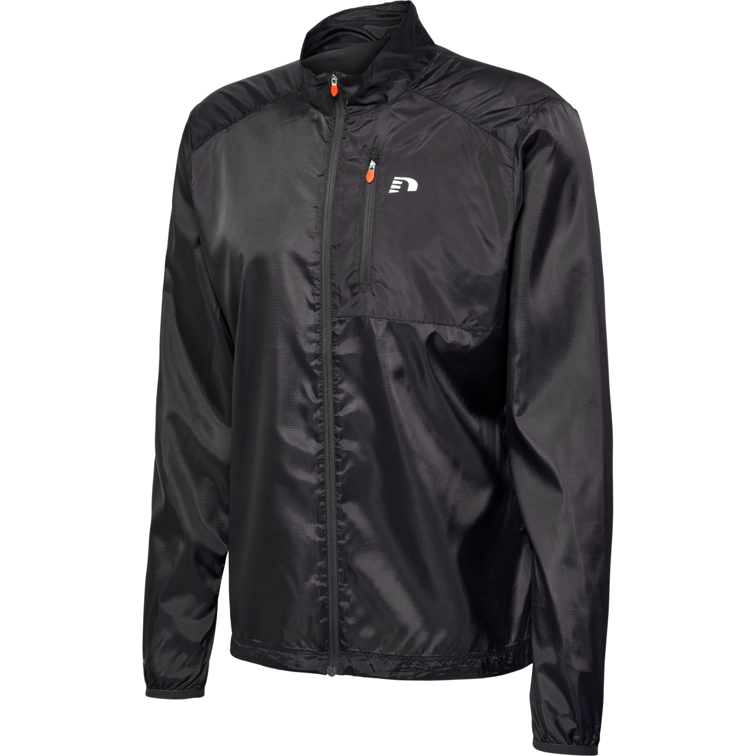 MEN PACKABLE TECH JACKET, FORGED IRON, packshot