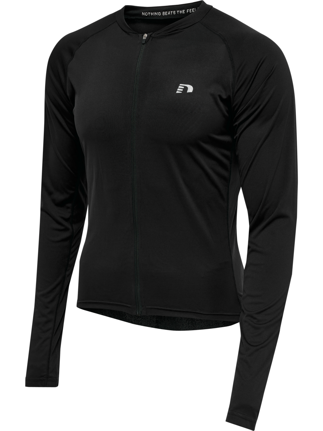 MENS CORE BIKE L/S JERSEY, BLACK, packshot