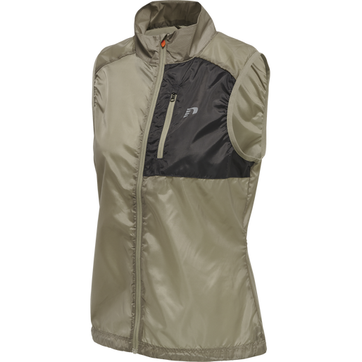 WOMEN PACKABLE TECH GILET, WINTER TWIG, packshot