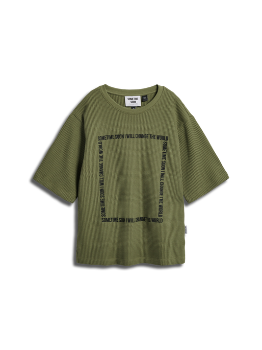 stsJACOB T-SHIRT S/S, OLIVE BRANCH, packshot