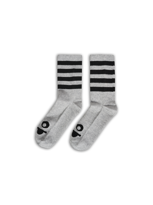 stsTOMMY SOCK 2-PACK, LIGHT GREY MELANGE, packshot