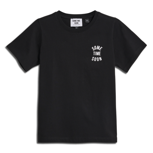 stmREVOLUTION T-SHIRT S/S, BLACK, packshot