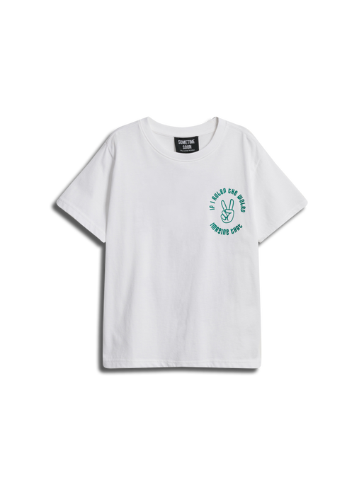 stsCROWN T-SHIRT S/S, BRIGHT WHITE, packshot