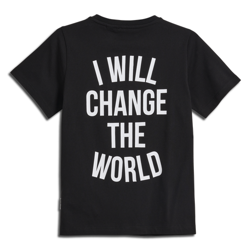 stmREVOLUTION T-SHIRT S/S, BLACK, packshot