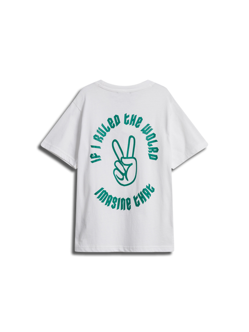 stsCROWN T-SHIRT S/S, BRIGHT WHITE, packshot