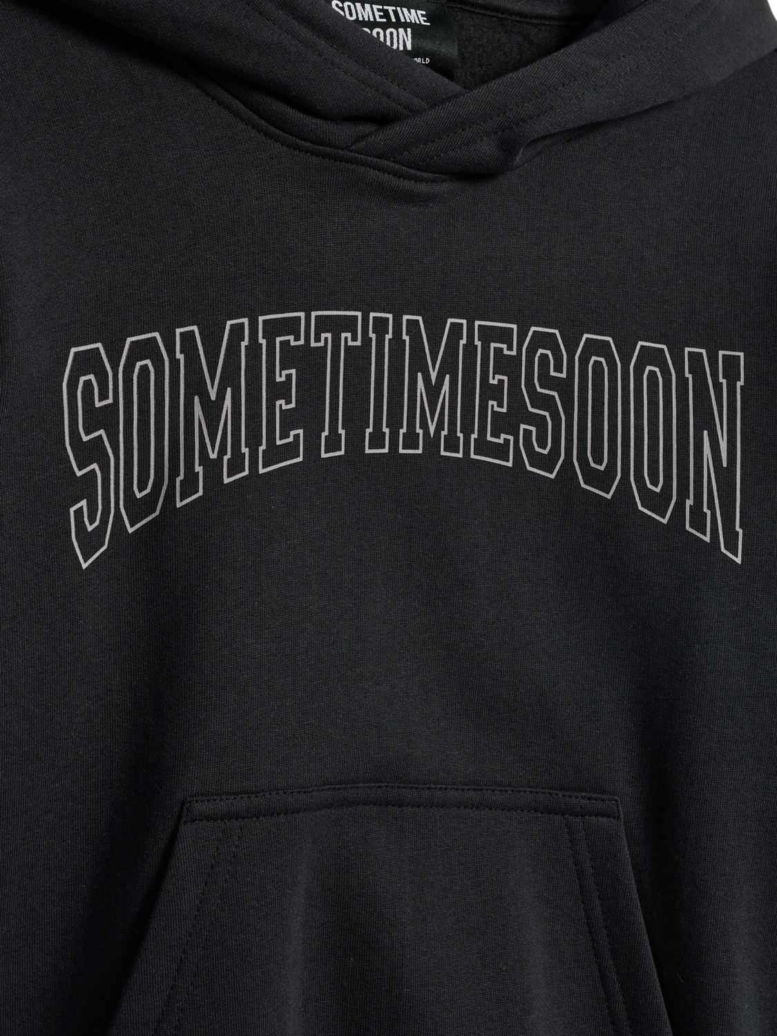 stsOCEAN HOODIE, BLACK, packshot