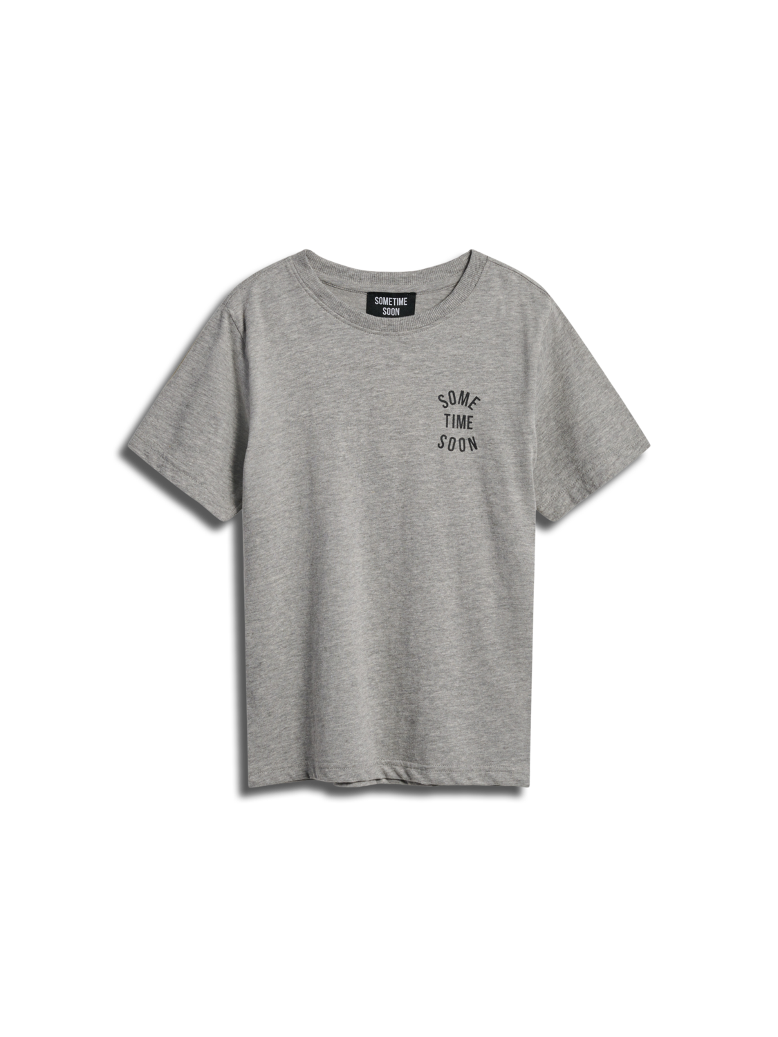 stsREVOLUTION T-SHIRT S/S, LIGHT GREY MELANGE, packshot